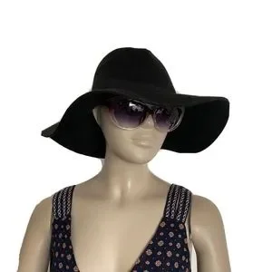 Zara | Accessories | Zara Accessories Womens Wide Brim Felt 